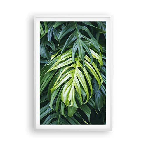 ARTTOR Poster da Parete flor naturaleza Póster Marco Blanco 61x91cm Moderno Cuadros Decorativo Decoracion Salon Dormitorio Cocina Cuadros Pared Imágenes Wall Art Prints Decor   P2WPA61x91 3951