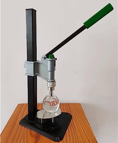 Machine de capsulage pour stopper les fuites de parfum des cols métalliques