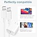 Tek Styz PRO 2Pack USB-C 50W/5A Compatible with Huawei Pura 70 Ultra for 5Gbps Data and Hi-Powered Charging Cable (White 1.5M/5ft)