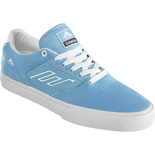 etnies Men's The Low Vulc Skate Shoe, Blue/White, 8