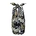 Furoshiki Geschenktuch Verpackungstuch traditionell aus Japan 70x70 cm (Black Tsuru)