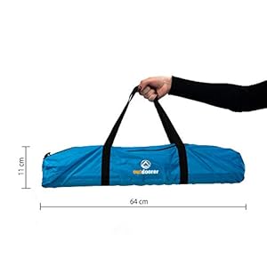 Schnorchelmasken 414UZcAEdoL. SS300 ☀️【Große Strandmuschel 】Mit einer Größe von 230 x 150 x 125 cm bietet die Familienstrandmuschel genug Platz für dich und deine Liebsten. Dank kleinem Packmaß von 64 x 11 x 9 cm ist die Reisestrandmuschel optimal für Autoreisen und Flugreisen geeignet.
☀️【Verschließbares Netzfenster】Durch die verschließbaren Netzfenster garantiert die XL-Strandmuschel mit hohem UV-Schutz eine ideale Belüftung. Das Vorgängermodell unserer Santorin Air machte den 1. Platz im ZDF Volle Kanne Test vom 23. Juni 2015.
☀️【Hoher UV-Schutz 80 】Unsere Strandmuschel mit kleinem Packmaß verfügt über einen hohen UV-Schutz 80. (Zertifiziert durch das Institut Hohenstein) Aufgrund optimierter Druckverteilung der Gestängeeinfassung garantiert die Familienstrandmuschel mit UV-Schutz einen optimalen Windschutz.
