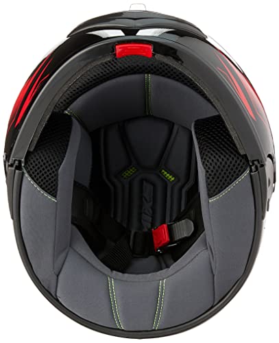 Capacete Robocop Escamoteável MIXS Gladiator Storm 60 Vermelho