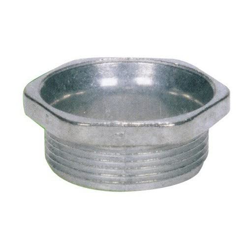 Morris 14486 Rigid Nipple, Zinc Die Cast, 2-1/2 Thread Size, 2-Pack