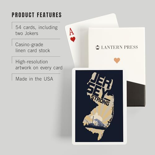 Baraja New Jersey Jersey Strong 52 cartas poker miniatura 3