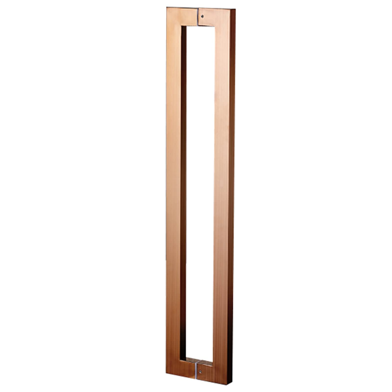 IKUMOK Door Handle Door Pull Handle Sliding Barn Door Handle Gate Pull Handles, Modern Square Barn Door Handle Hardware for Garage Bar Shed Warehouse Door, Mirror or Matte Finshed