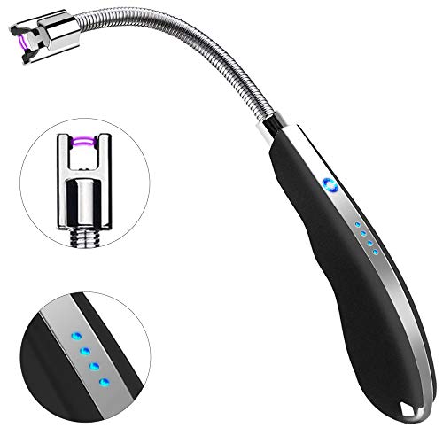 Sipoe Candle Lighter, Long Lighter Electric Arc Lighter Plasma Lighter USB Rechargeable Lighter