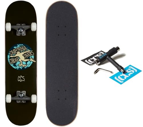 [CCS] Globe Skateboard Complete Black 7.75