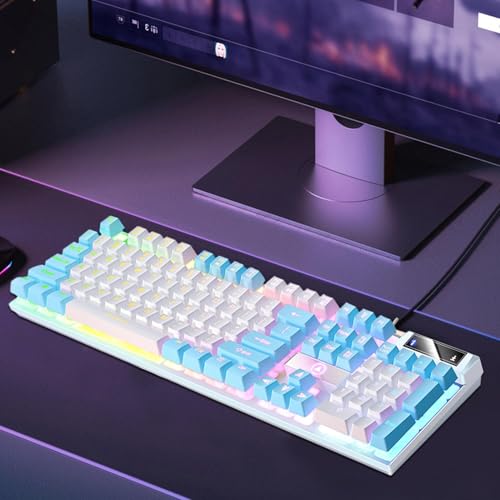 Clavier filaire mécanique robuste avec pavé numérique pour PC fixe - 3