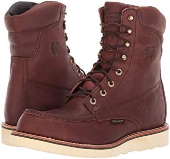 Chippewa Men's Edge Walker Waterproof Work Boot Soft Toe Brown 8.5 D(M) US | Image 3
