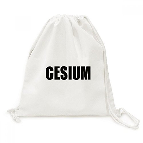Sac cordon Césium Canvas Chemistry DIYthinker sac à dos de voyage léger