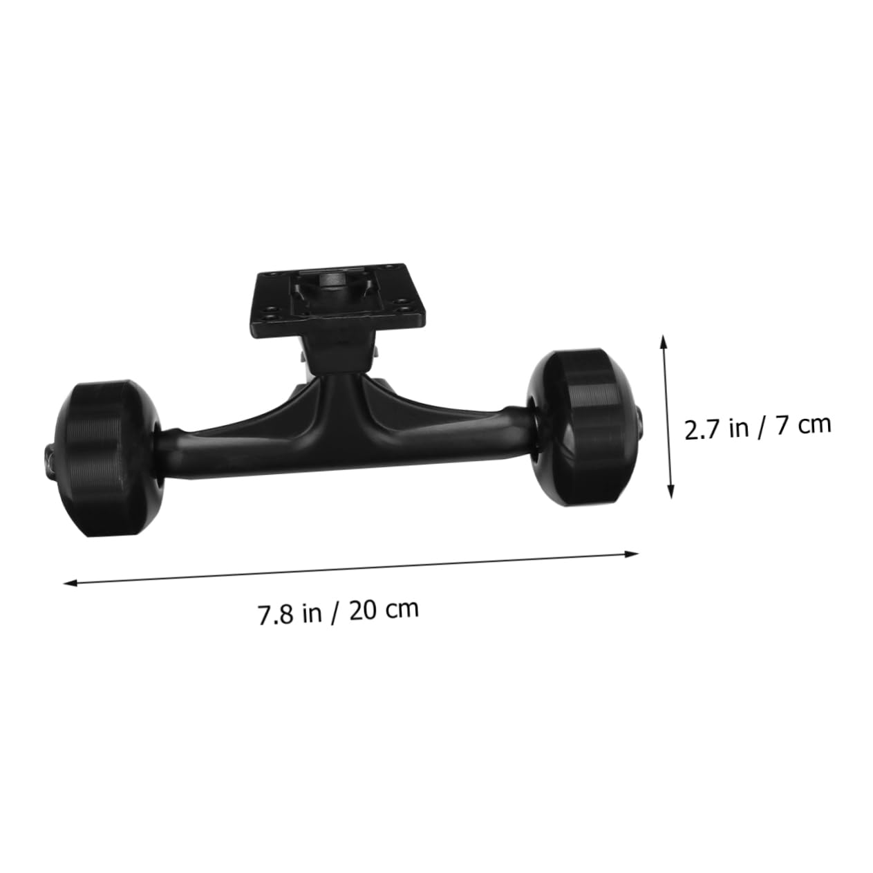 KOMBIUDA Skateboard Accessory Set 5 Inch Bracket 11 Bearings 52 * 32 Wheels for DIY Skateboarding Projects