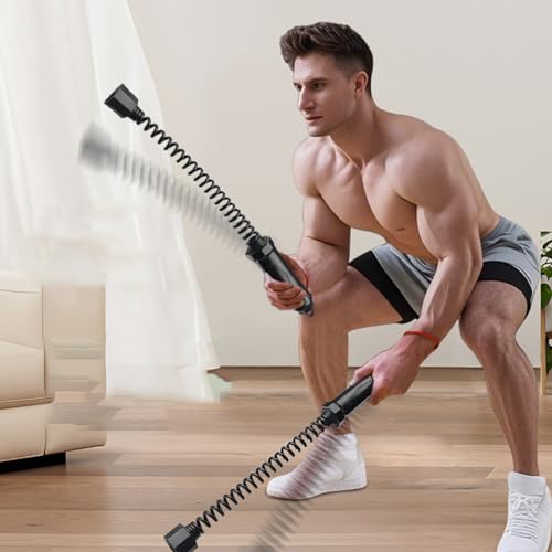 Cuerda de batalla de gimnasio en casa para entrenamiento físico en interior 2