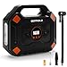 Produktbild Qomolo Auto Luftpumpe, Luftkompressor Tragbar 12V 120PSI Elektrische Autoluftpumpe Reifen Inflator Kompressor Digital Auto Reifenpumpe mit 3,3 Meter Draht und Manometer