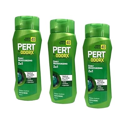 Pert Plus 2-in-1 Shampoo Plus Conditioner, Normal Hair,13.5 Fl Oz (Pack of 3)
