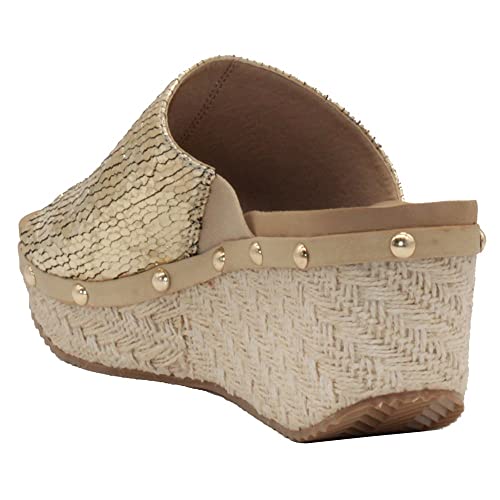 Volatile Ravine, Women's, Shoes, Wedge Sandal, Bronze, 9 #TOP11