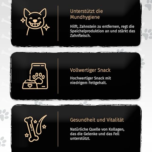 BONE APPETIT Wildschwein Streifen für Hunde – 300g | Trainingssnack, Hundeleckerli, Hundesnack, Fettarm & Getreidefrei, 100% Natürliches Wild