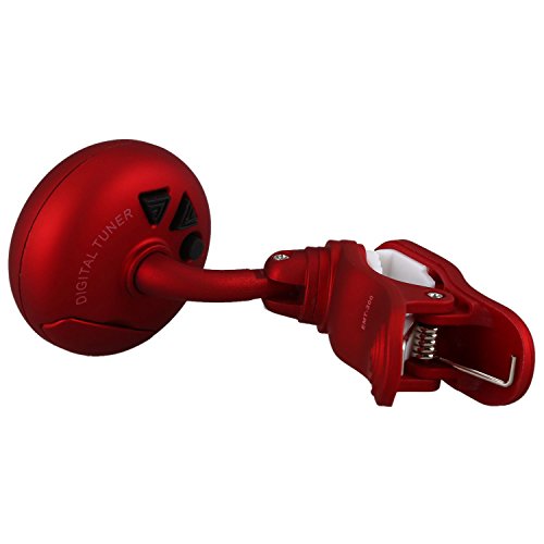 Daweglop EMT-300 accordeur trois-en-un rouge - Les Beatles, Paul McCartney, John Lennon, RIngo Starr, George Harrison Daweglop EMT-300 accordeur trois-en-un rouge – Image 5