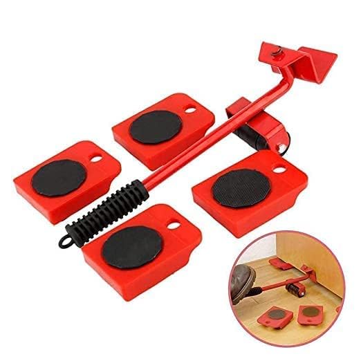 Image of Concepta Heavy Furniture Mover Lifter Shifting Tool Set, Furniture Move Roller Tools 360 Degree Rotatable Pads Furniture Moving Wheels Kit Redesign Your Living Space
