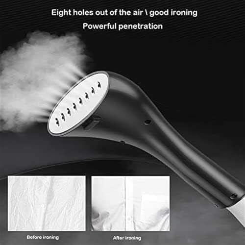 XUEQI Professional 2000W Garment Steamer with 6 Steam Levels and 1.7L Water Tank - Heavy Duty Clothes Steamer with Fabric Brush, Ironing Board, and Hangers - Ideal for Hanging Clothes