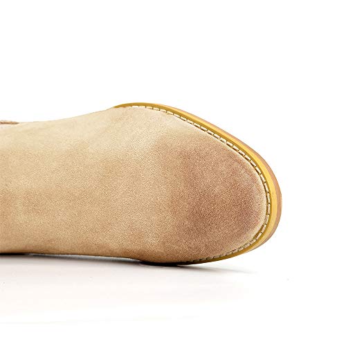 Mdgbsis Men's Chelsea Boots Suede Dress Boots Casual Chukka Ankle Boots For Men #TOP5