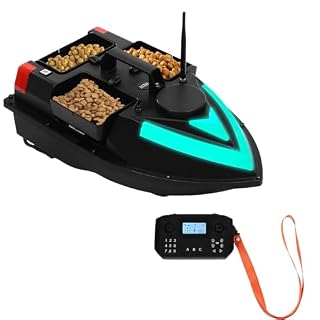 Dcsyog bateau amorceur GPS double moteur, 500 m, 5200 mAh