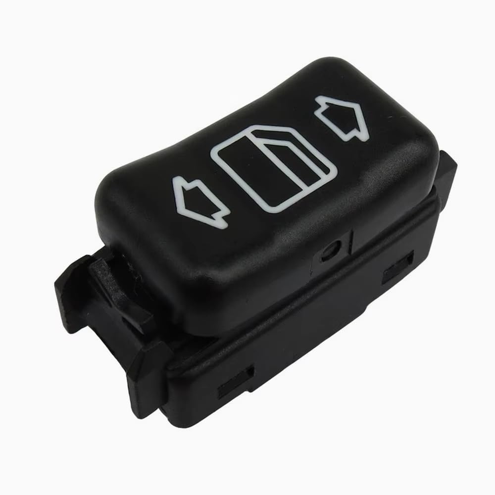 WENINETIES Power Window Switch for Mercedes Benz Limousine W124 1984-1993, Master Door Lock Control Button, Electric Window Lifter Regulator Replacement 1248204610 1248204510,Left