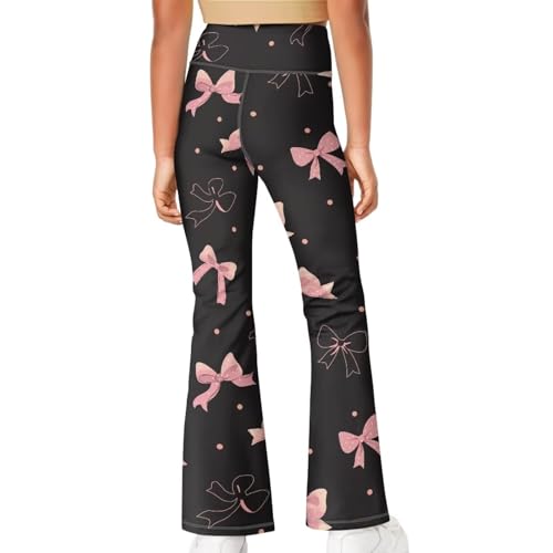 Blend Girls Bell Bottom Pants High Waist Flare Leggings 5-14 Years4