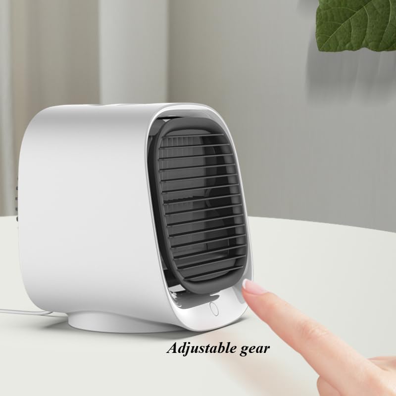 Nowoczesny klimatyzator powietrza przenośny wentylator klimatyzacyjny biały*3