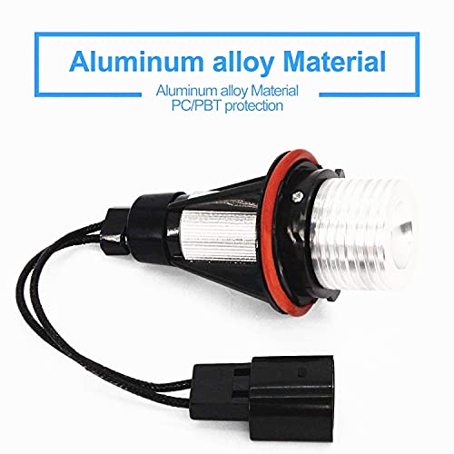 E39 LED Angel Eyes Halo Ring, Luz Blanca 6000K 10W miniatura 3