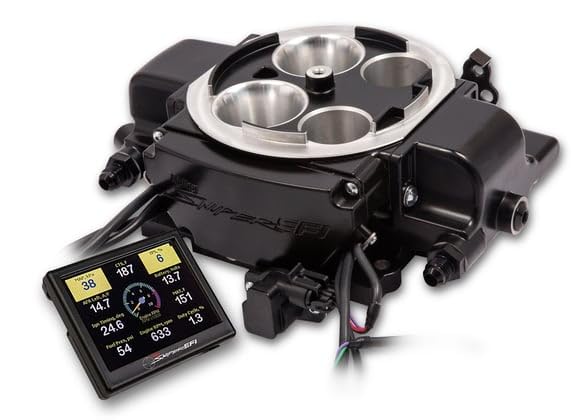 NEW НOLLEY SNIPЕR ЕFI QUADRAJЕT,BLACK,715 CFM,ROCHЕSTER,500 HP,SPRЕADBORE МANIFOLDS,3.5 TOUCHSCREEN