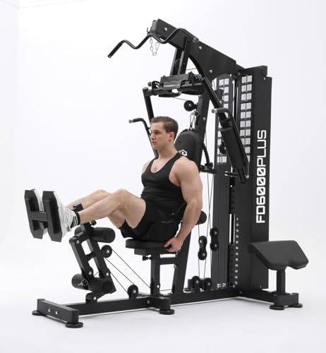 Stazione Multifunzione FD 6000 Plus Palestra Pacco Pesi 72Kg FD Sport