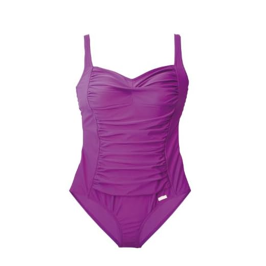 Lascana Damen Badeanzug, Schwarz (Black 862), 42