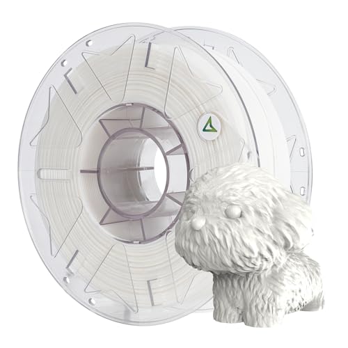 Image of Creality Hyper PLA Filament 1.75mm, RFID 3D Printer Filament for High-Speed Printing up to 600mm /s, ±0.03mm Accuracy, 1KG /Spool (2.2lbs), 3D Printing Filament for Most 3D Printers (White)