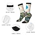 XZDWPY Outside the Castle Gate Unisex Mid-Calf Socks 2 Black-1 Polyester Skin-Friendly Moisture-Wicking Fashionable Crew Socks