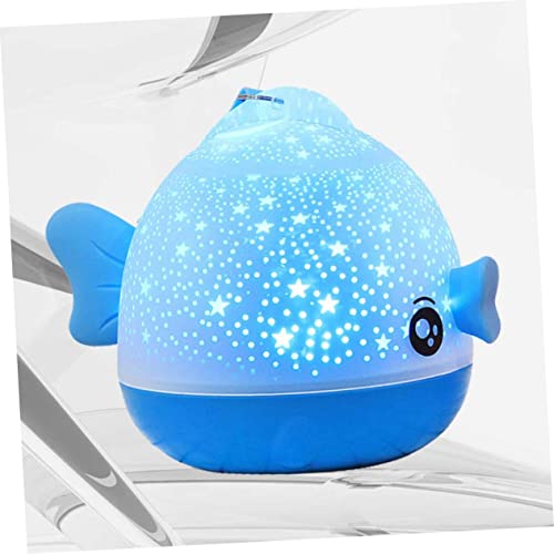 DOITOOL proyector nocturno pez azul LED de 4 modos miniatura 6