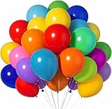 200 Stück Luftballons Bunt,12 Zoll Latex Partyballons,20 Farben Bunte Helium Balloons,für Geburtstagsdeko Valentinstag Hochzeit Graduierung Babypartys Festival Party Dekoration
