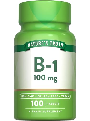 Natures Truth Vitamin B1 100mg (Thiamine) | 100 Count