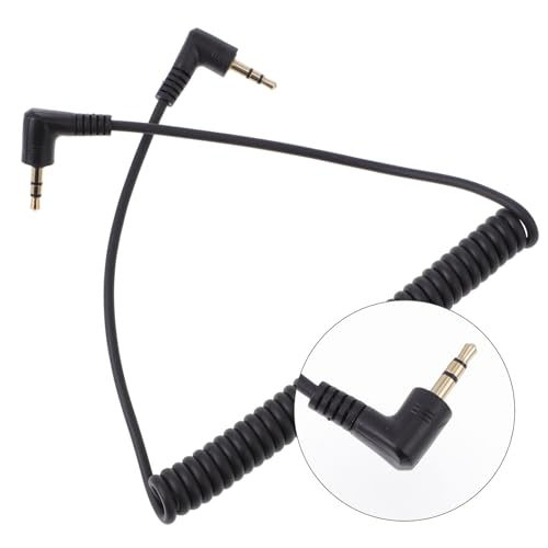 Cable de audio macho a macho 3.5mm 1.5m retráctil miniatura 4