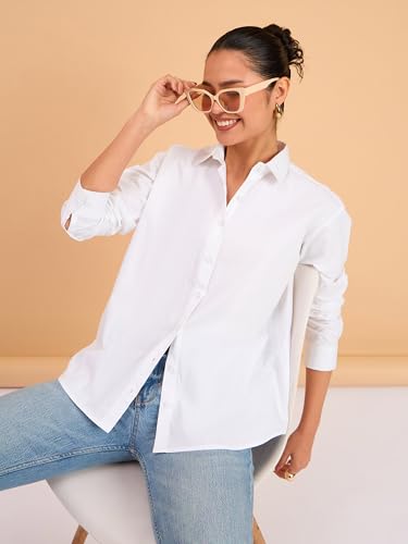 Image of barcino Black Poplin Oversized Shirt