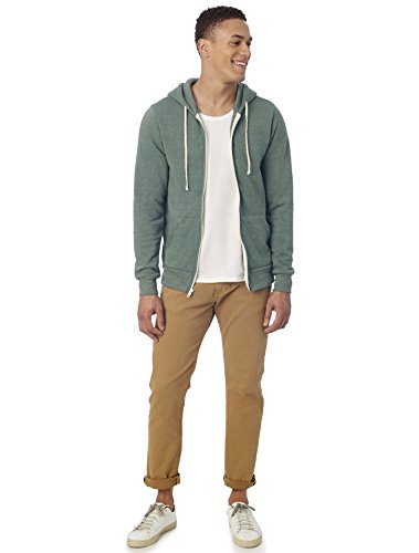 Image of Alternative All Gender Adult's Rocky Eco-Fleece Zip Hoodie