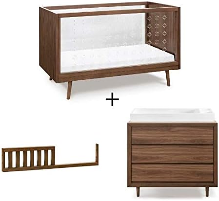 Ubabub Nifty Clear Complete Nursery Collection in Walnut