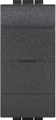 Déviateur connecté Bticino L4003C Livinglight anthracite pour installation électrique