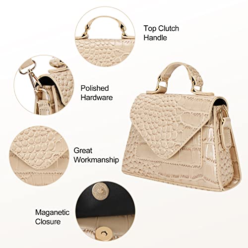 Image of Women's Summer Mini Crossbody Bags, Top Handle Clutch Handbag, Trendy Cute Purse