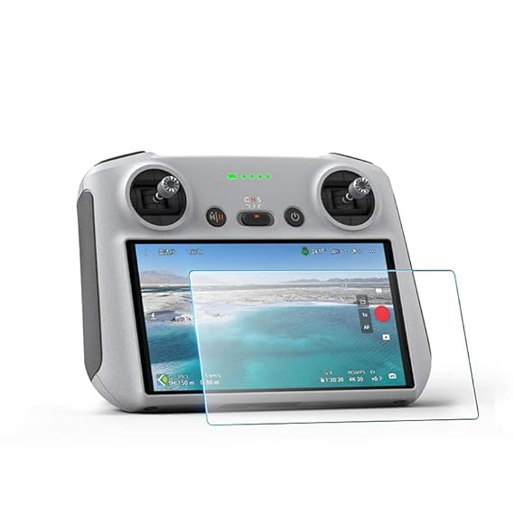 Bigwheels Screen Guard for DJI RC, DJI RC2, DJI RC Pro, DJI Mini 3, DJI Mini 3 Pro, DJI Mini 4 Pro, Air 3, Mavic 3 Pro, Mavic 3 Classic, DJI Mavic Air 2S RC (Pack of 1)