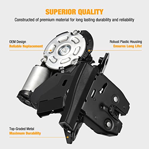 Image of SYERAL Trunk Latch Assembly Compatible with Cadillac XT4 XT5 XT6 Escalade, Compatible with Chevrolet Suburban Equinox, GMC Yukon Terrain Acadia, Buick Enclave Lock Actuator Replace 13537955 13519125