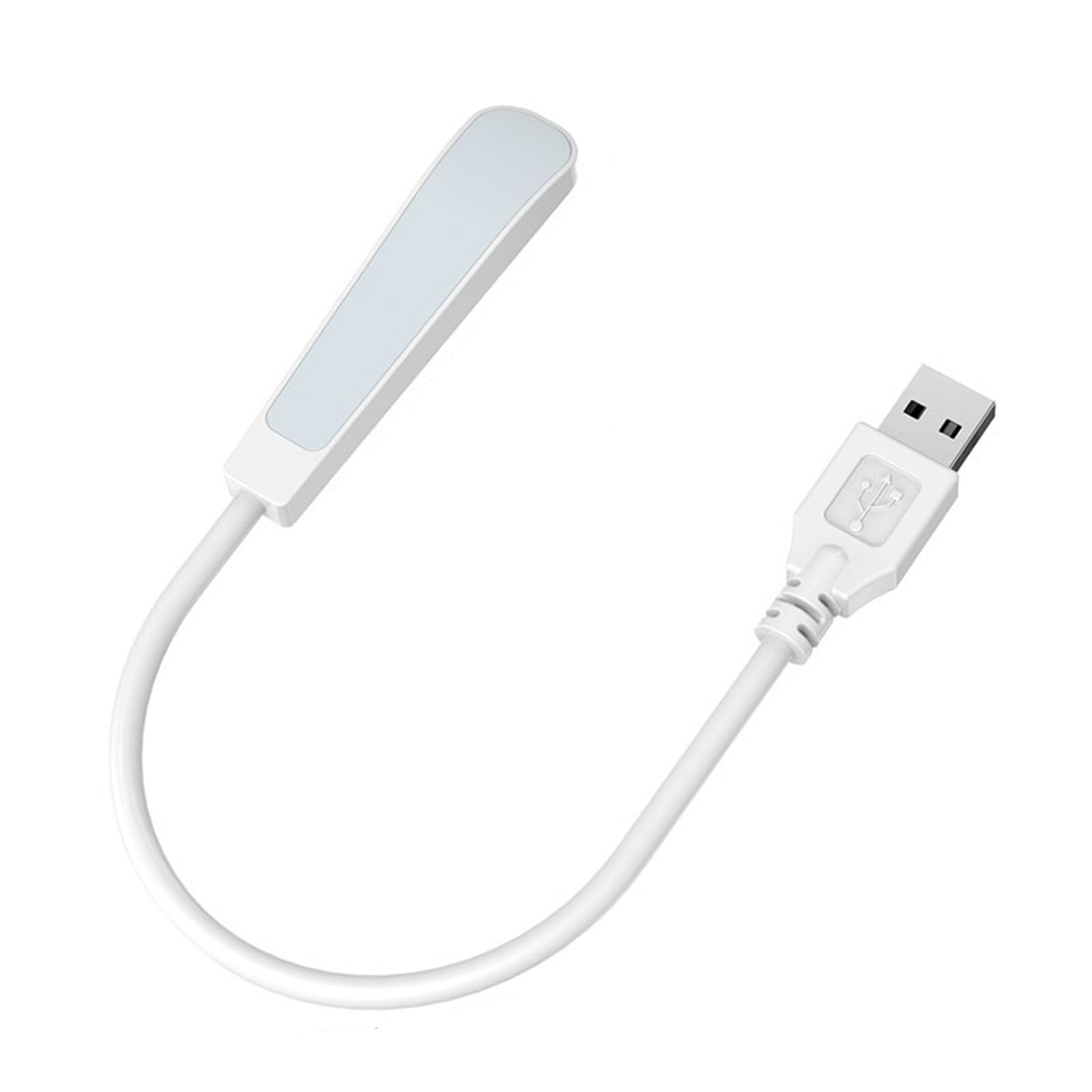 EXQIOUR USB Type C LED Light Portable Small Book Reading Lamp for Computer Flexible Bendable Night Light Laptop Desk Portable USB Type C LED Desk Lamp