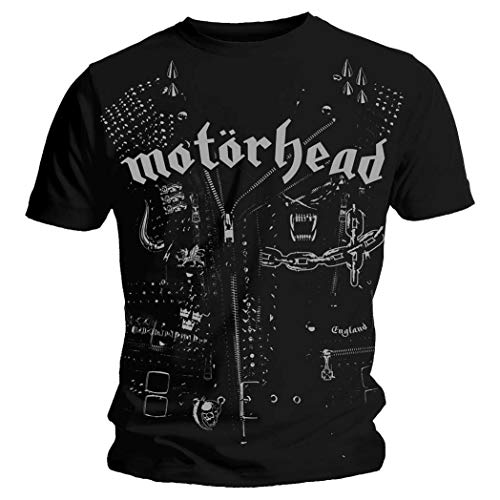 T-shirt Motorhead officiel vintage Leather Jacket vetement metal