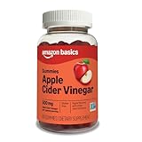 Amazon Basics Apple Cider Vinegar 500 mg Gummy, 60 Count