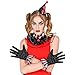 W WIDMANN MILANO Party Fashion - Fancy Dress Set, Mini Hat, Collar, Gloves, Circus, Clown Killer Carnival, Theme Party